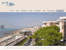 Tablet Screenshot of hoteladria.com