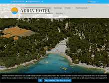 Tablet Screenshot of hoteladria.hr